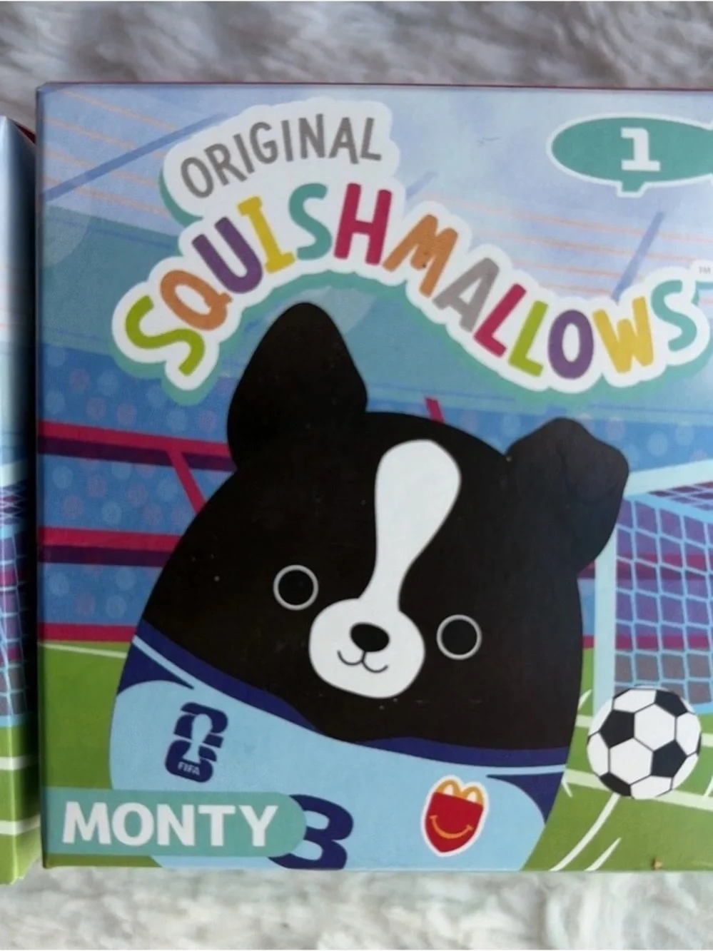 MCDONALD'S HAPPY MEAL TOY 2026 FIFA SQUISHMALLOWS #11 #1 #4 Cam Monty Zayu